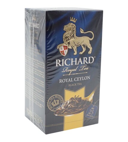Чай черный Richard Royal Ceylon в пакетиках 2 г х 25 шт купить в Москве