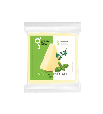 Сыр растительный Green Idea Пармезан кусок 200 г