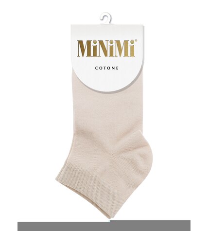 Носки женские Minimi Mini Cotone 1201 хлопок бежевый р 35-38
