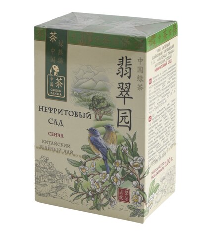 Чай зеленый Greenpanda Нефритовый сад сенча листовой 100 г
