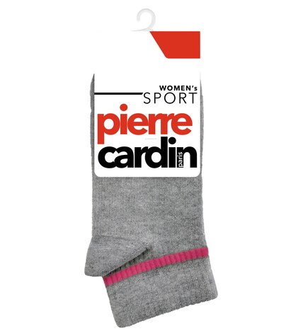 Носки женские Pierre Cardin CR 352 хлопок серо-розовый р 38-40