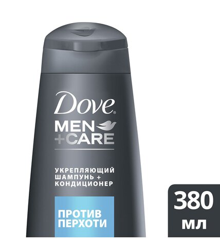 Шампунь-кондиционер Dove Men+Care 2 в 1 Против перхоти 380 мл