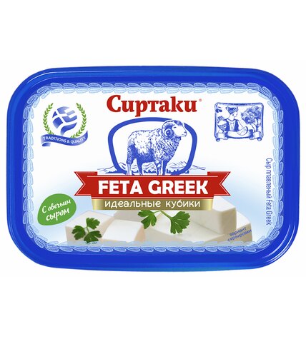 Плавленный сыр Сиртаки Feta Greek 45% 200 г 