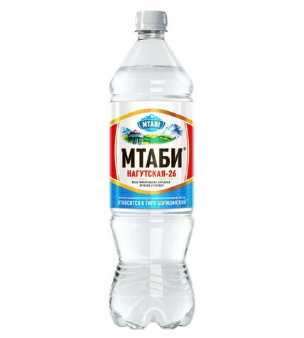 Вода минеральная MTABI питьевая Нагутская-26 лечебно-столовая