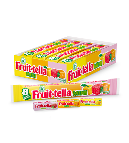 Жевательные конфеты Fruittella Mini Ассорти мультипак 88 г х 16 шт