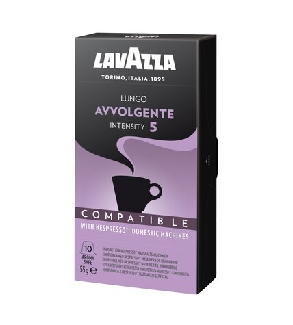 Кофе Lavazza Lungo Avvolgente в капсулах 5,5 г 10 шт купить в Москве