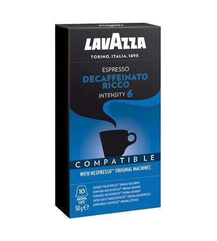 Кофе Lavazza Decaffeinato Ricco в капсулах 5 г 10 шт купить