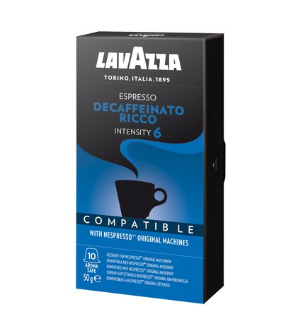 Кофе Lavazza Decaffeinato Ricco в капсулах 5 г 10 шт купить в Москве
