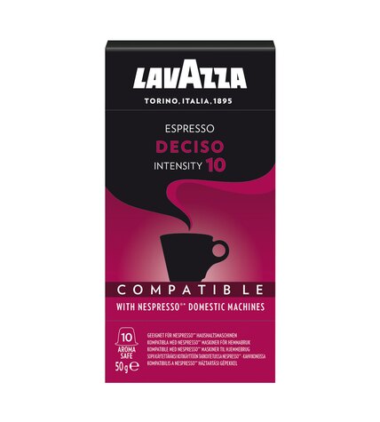 Кофе Lavazza Espresso Deciso в капсулах 5 г 10 шт