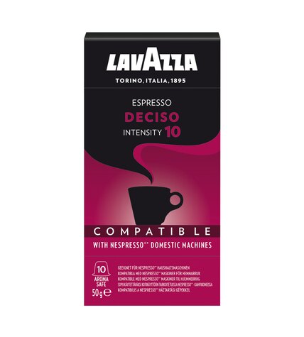 Кофе Lavazza Espresso Deciso в капсулах 5 г 10 шт