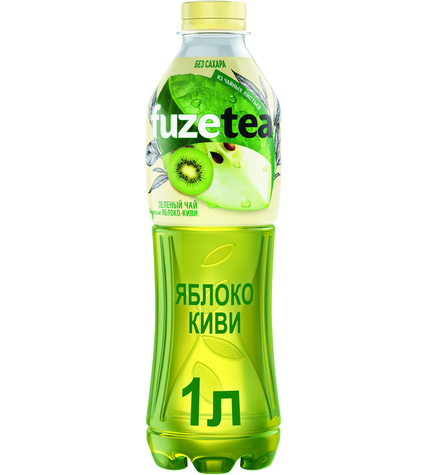 Холодный чай Fuzetea зеленый яблоко-киви 1 л