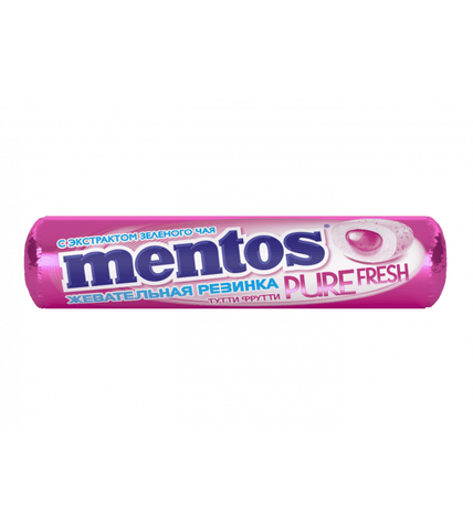 Жевательная резинка Mentos Pure Fresh Тутти Фрутти 15,5 г