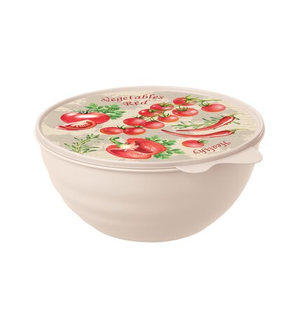 Миска с крышкой Phibo Wave 1,55 л цвета в ассортименте купить