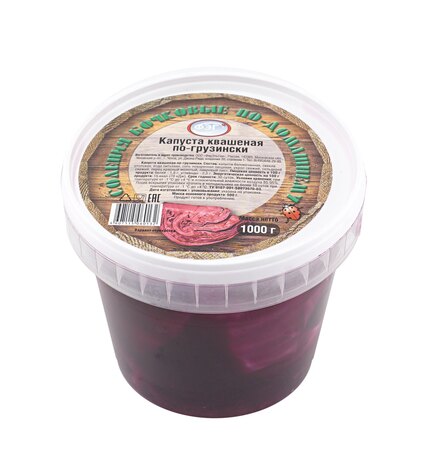 Капуста квашеная по-грузински 1 кг купить