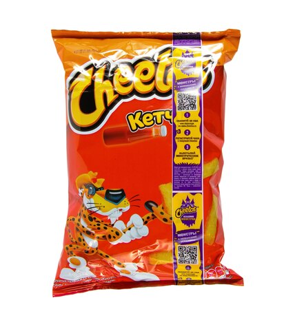 Кукурузные палочки Cheetos со вкусом кетчупом