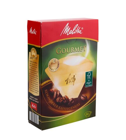 Фильтры Melitta Gourmet для кофемашины 1 x 4 см 80 шт