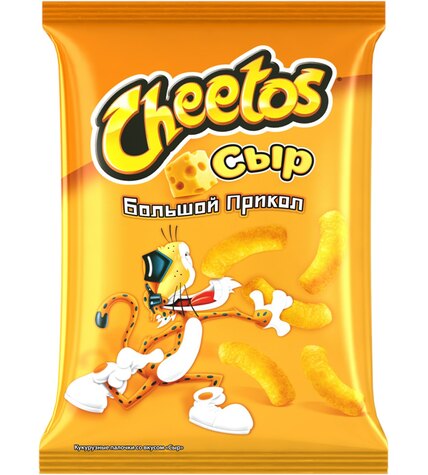 Кукурузные палочки Cheetos Большой прикол сыр 85 г
