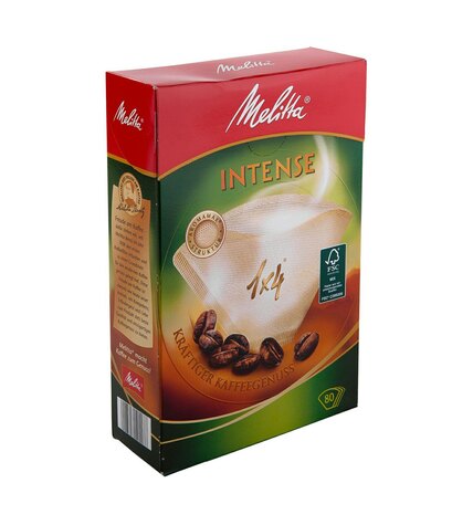 Фильтры Melitta Gourmet Intense для кофемашины 1 x 4 см 80 шт