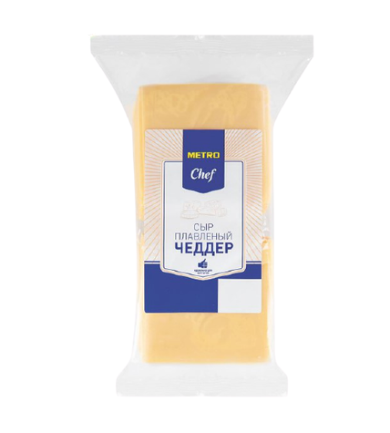 Плавленый сыр Metro Chef Чеддер бзмж 45% 738 г