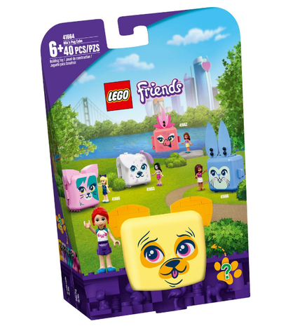 Конструктор Lego Friends 41664 Mia's Pug Cube 40 деталей
