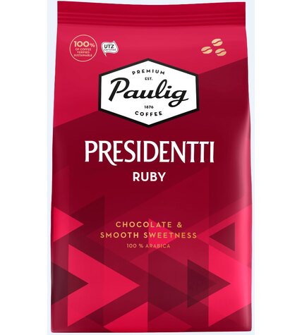 Кофе Paulig Presidentti Ruby в зернах 1 кг