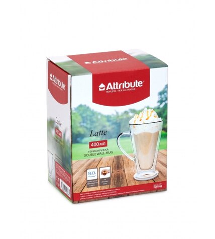 Кружка Attribute Latte 400 мл