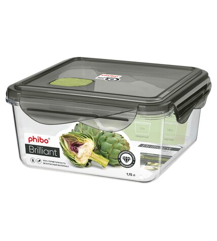Контейнер Phibo Brilliant 4311798 1,15 л