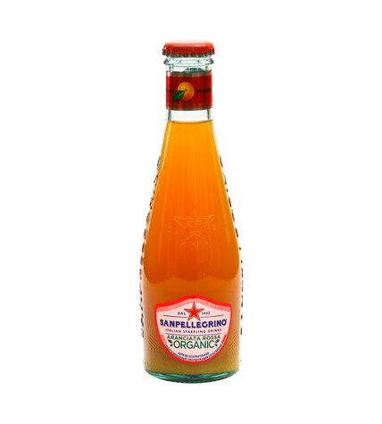 Газированный напиток San Pellegrino сокосодержащий красный апельсин 0,2 л