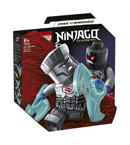 Конструктор Lego Ninjago Легендарные битвы Зейн против Ниндроида 71731 57 деталей