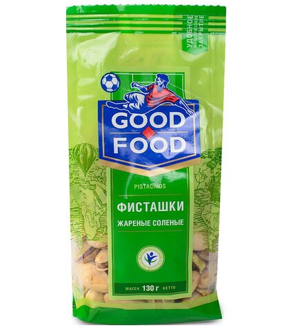 Фисташки Good Food жареные неочищенные 130 г