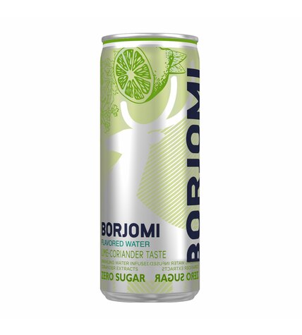 Газированный напиток Borjomi лайм-кориандр 0,33 л
