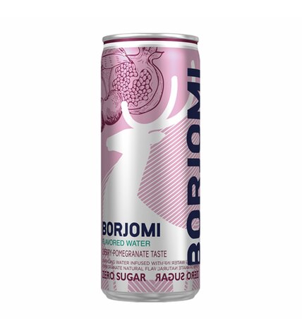 Газированный напиток Borjomi вишня-гранат 0,33 л