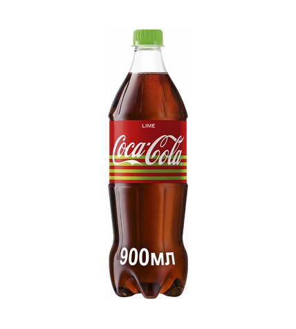 Газированный напиток Coca-Cola лайм 0,9 л