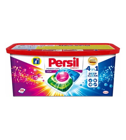 Капсулы для стирки Persil Color 4 в 1 28 шт