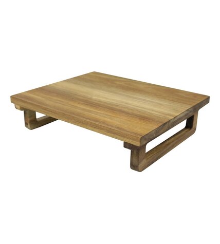 Доска сервировочная Acacia деревянная 30 х 25 х 7,5 см