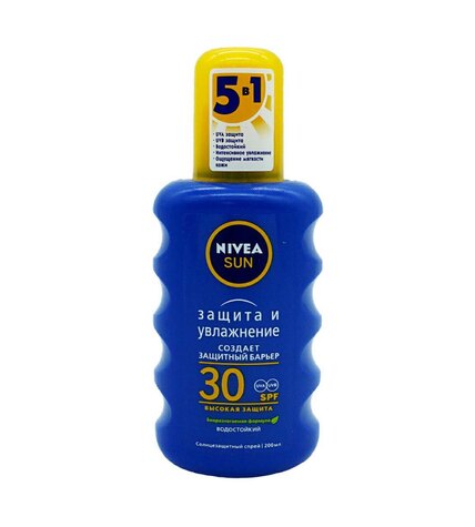 Спрей Nivea Sun солнцезащитный SPF 30 водостойкий 200 мл