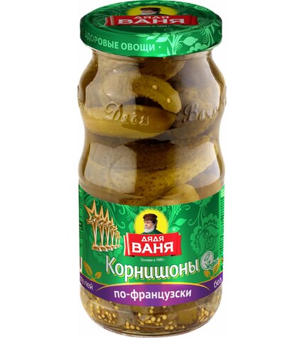 Корнишоны Дядя Ваня маринованные по-французски