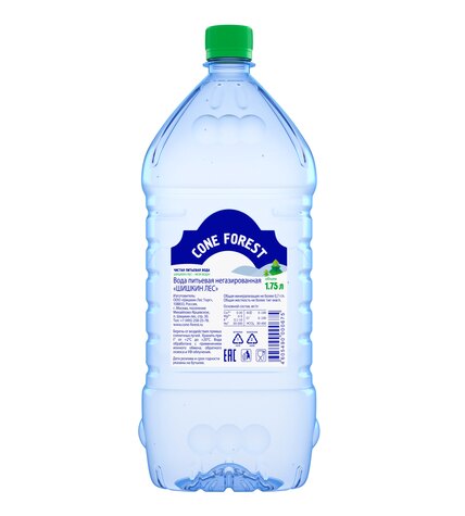 Вода питьевая Шишкин лес артезианская негазированная столовая 1,75 л купить