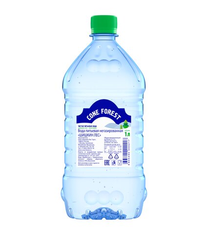 Вода питьевая Шишкин Лес артезианская негазированная столовая 1 л купить