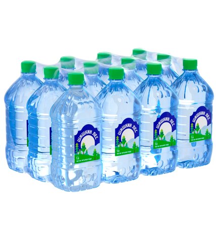 Вода питьевая Шишкин Лес артезианская негазированная столовая 1 л купить в Москве