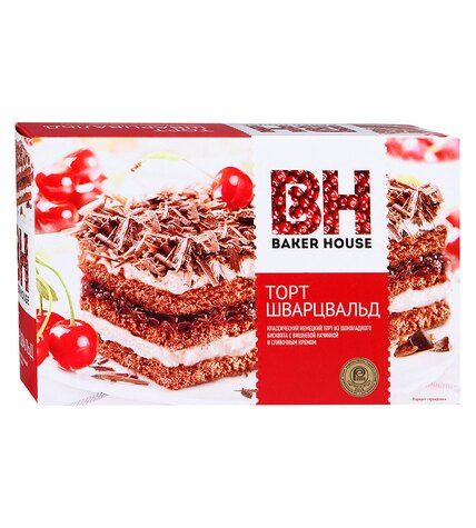 Торт Baker House Шварцвальд 350 г