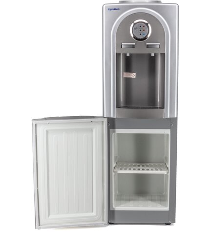 Кулер для воды Aqua Work 5-VB серый со шкафчиком электронный стоимость