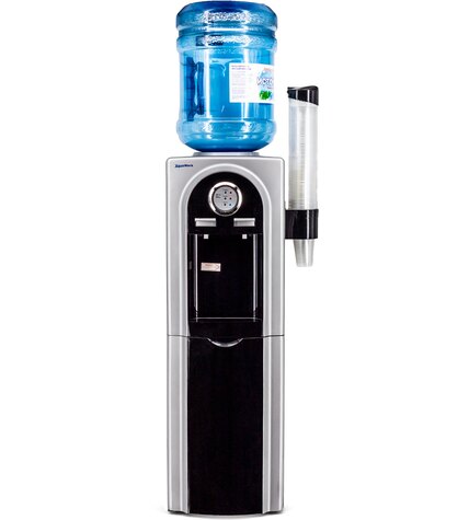 Кулер для воды Aqua Work 5-VB черный со шкафчиком электронный