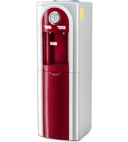 Кулер для воды Aqua Work 5-VB красный со шкафчиком электронный купить