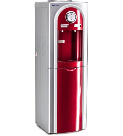 Кулер для воды Aqua Work 5-VB красный со шкафчиком электронный заказать
