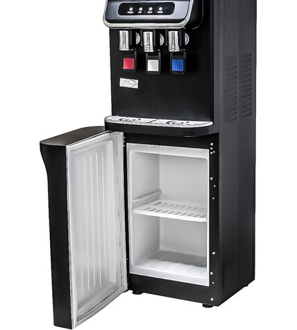 Кулер для воды Aqua Work V93-W черный со шкафчиком электронный