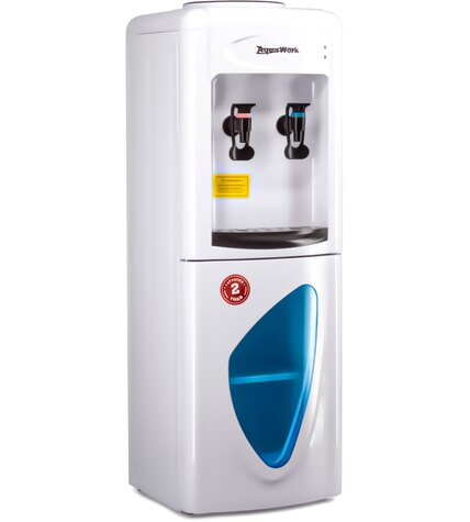 Кулер для воды Водораздатчик Aqua Work 0.7-LWR белый со шкафчиком без охлаждения цена