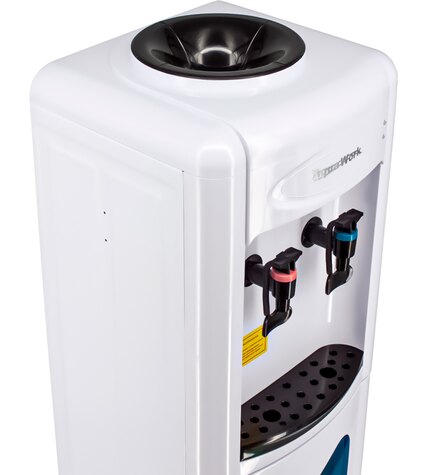 Кулер для воды Aqua Work 0.7-LR белый со шкафчиком компрессорный