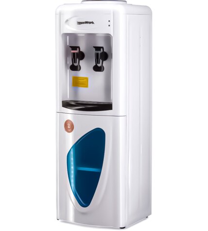 Кулер для воды Aqua Work 0.7-LKR белый со шкафчиком без охлаждения купить
