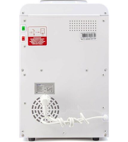 Кулер для воды Aqua Work 105-TDR бело-черный электронный